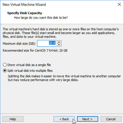 Размер диска